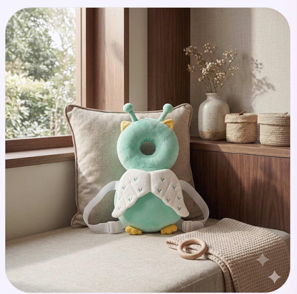 Coussin anti chute Hibou