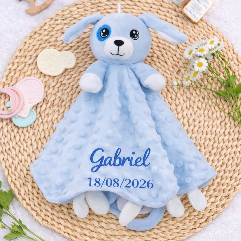Doudou personnalisé Chiot