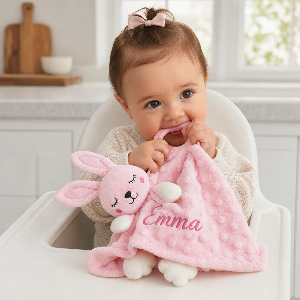Doudou personnalisé Lapin