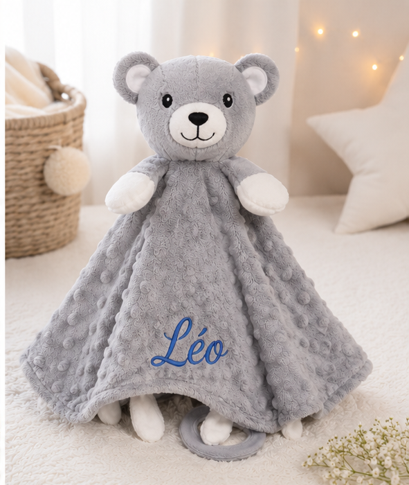 Doudou personnalisé Ours