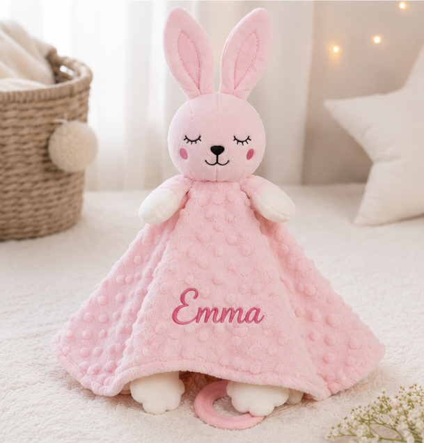 Doudou personnalisé Lapin