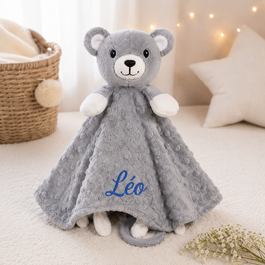 Doudou personnalisé Ours