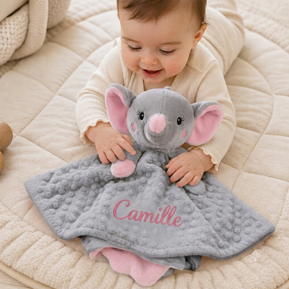 Doudou personnalisé Éléphant
