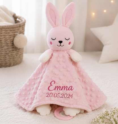 Doudou personnalisé Lapin