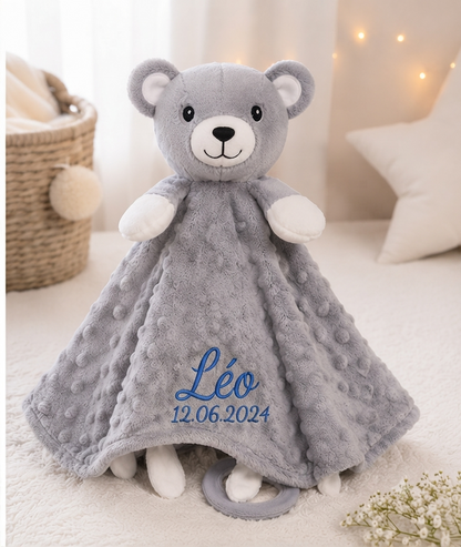 Doudou personnalisé Ours