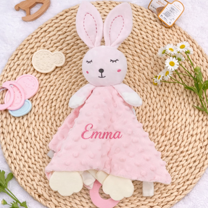 Doudou personnalisé Lapin