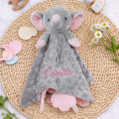 Doudou personnalisé Éléphant