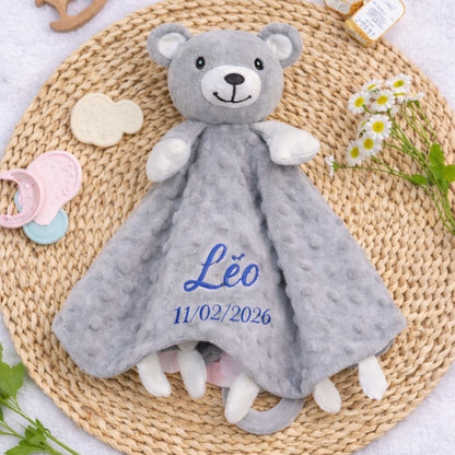 Doudou personnalisé Ours