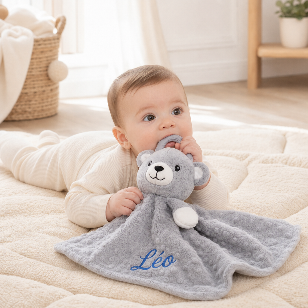 Doudou personnalisé Ours