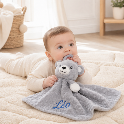 Doudou personnalisé Ours