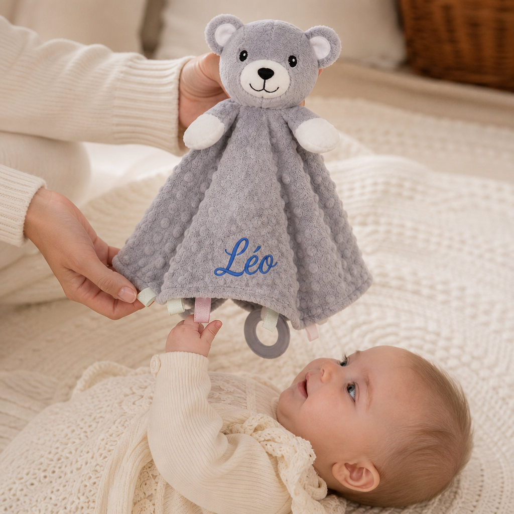 Doudou personnalisé Ours