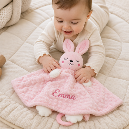 Doudou personnalisé Lapin