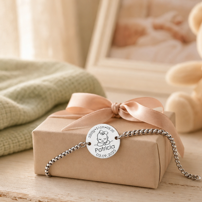Bracelet Naissance Personnalisé