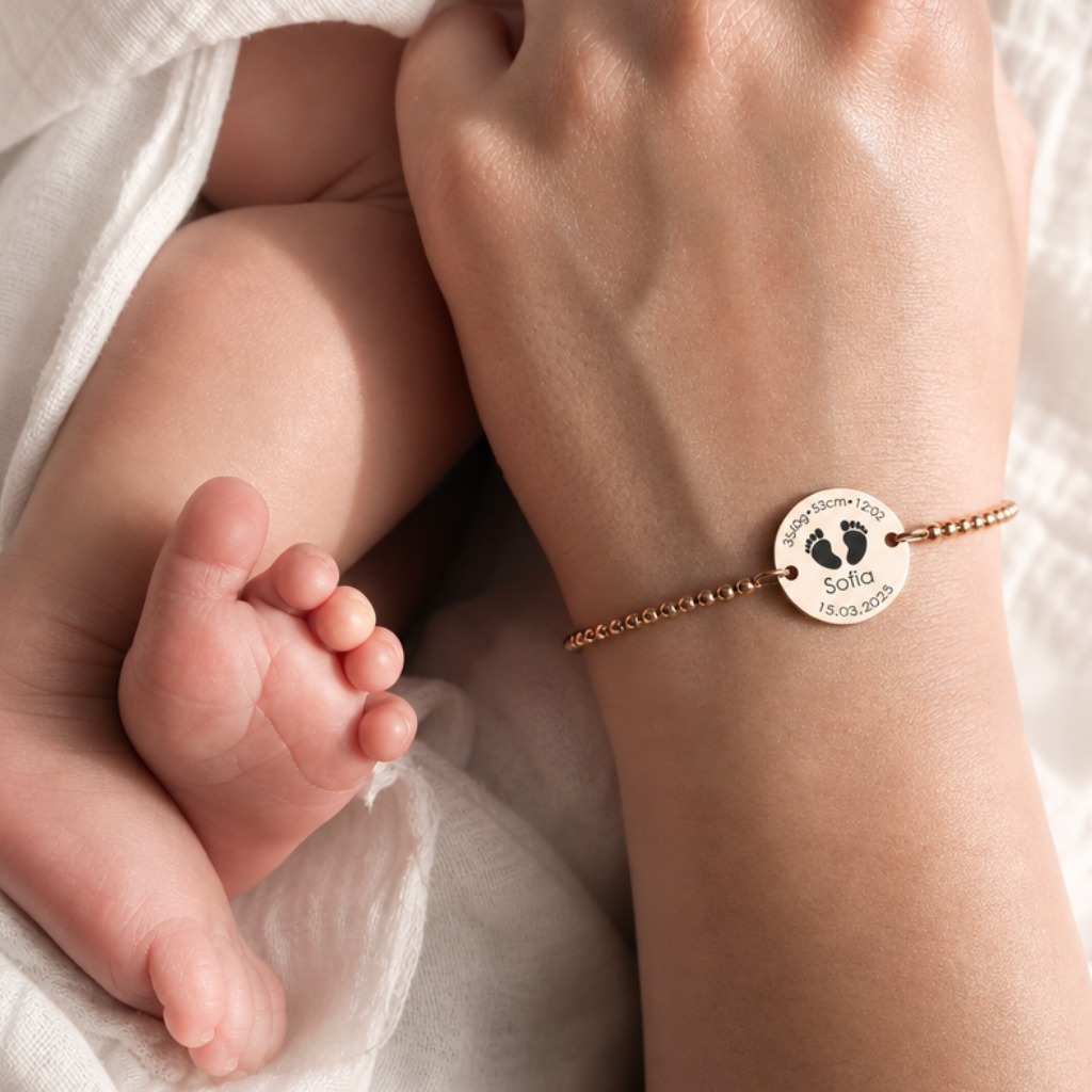 Bracelet Naissance Personnalisé