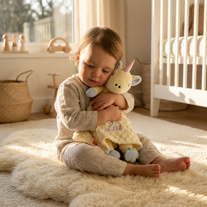Doudou personnalisé Licorne
